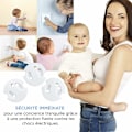 Miniatyrbild 4 av 5: Franska barnsäkra uttag - Babyskydd för eluttag - Eluttagskydd