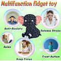 Miniatyrbild 5 av 5: Dr.Kbder Pop Its Party Favors Elefant Djur Sensorisk Montessori Leksak Idé F