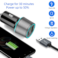 Miniatyrbild 2 av 5: Usb C-billaddare, Dubbel typ-c Pd-billaddare Strömförsörjning & Snabbladdning 3.0 För Iphone 11/11 Pro/11 Pro Max/xs/xr/x/8, Ipad Pro/air/mini