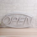 Miniatyrbild 4 av 5: USB OPEN Neon Skylt Ljus LED Neon Lampor Vägg Hängande Dekor Romant