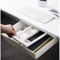 Miniatyrbild 4 av 5: Under Desk Drawer Organizer Slide Out Desk Drawer Attachment Plas