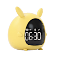 Miniatyrbild 1 av 3: Analog väckarklocka sängklocka högt alarm klocka mute tecknad alarm 2 tid