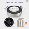 Miniatyrbild 5 av 5: 5 set IPOW LED batteridriven sladdlös nattlampa stick för att försiktigt röra lampstaven för att trycka på lampan, som används för garderob, skåp, disk eller tvättstuga. Trådlös touchlampa, exklusive batteri
