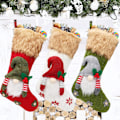 Miniatyrbild 1 av 5: 3 st julstrumpor julstrumpor julgransdekorationer F