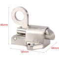 Miniatyrbild 2 av 5: Aluminium Fönster Dörrlås Studsring Fjäder Studs Dörrlås