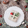 Miniatyrbild 4 av 5: 5 rullar julgrosgrain dubbelsidig polyesterband, används för jul
