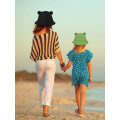 Miniatyrbild 4 av 5: 1 st groda Bob vuxen groda hatt hink groda hatt bomull sommar fiskare hatt kvinna hatt bomull solhatt för kvinnor