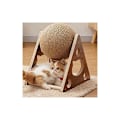 Miniatyrbild 4 av 5: Kattleksak Skrapstolpe Cat Scratch Matta Träbas Cat Scratchi