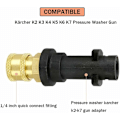 Miniatyrbild 2 av 4: Adapter för högtryckstvättpistol med 1/4'' snabbkoppling