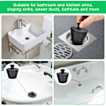 Miniatyrbild 5 av 5: 3 st gummisinkproppar Universal badkarspropp Kökshandfatspropp Silikon Universal handfat avloppspropp för handfat, badrum och kök