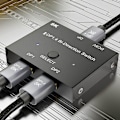 Miniatyrbild 2 av 5: DisplayPort-switch Bi-directional Manuell 8k Dp Splitter 1.4 Dubbel Monitor Switch