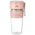 Miniatyrbild 1 av 4: Bärbar mixer, mixer i anpassad storlek för smoothies, juicer och smoothies, USB-laddningsbara juiceflaskor, rosa