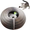 Miniatyrbild 1 av 5: Magisk orgel kattklösbräda - med en leksaksklocka, interaktiv skrapa katt leksak, katt slipning klo skrapa bräda, hopfällbar
