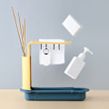 Miniatyrbild 3 av 5: Teleskopisk diskbänksförvaringsställ, justerbart diskställ, diskbänk