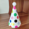 Miniatyrbild 3 av 5: 11 st partyhattar födelsedagskronkonhattar DIY partyhattar med pompompapper min födelsedaghattar för barn vuxna