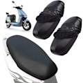 Miniatyrbild 1 av 5: Motorcykelsadelskydd: 2 stycken Vattentätt Universellt Motorcykelsadelskydd