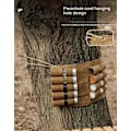 Miniatyrbild 4 av 5: Bärbar kryddpåse, kryddförvaringsväska i canvas, kryddflaskhållare med minikryddflaska, kryddbehållare set för utomhuscamping BBQ picknick - Khaki