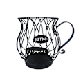 Miniatyrbild 1 av 2: Järnkaffe Kapselhållare Uthålad Kopp Kaffe Pod Hållare Hom