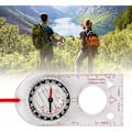 Miniatyrbild 4 av 4: Vandringskompass, militär överlevnadskit utrustning, idealisk för kartorientering, vandring, camping, utomhussporter.