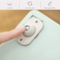 Miniatyrbild 2 av 5: 16 st självhäftande svängbara hjul, universella 360 graders rotationsöverföringskulhjul, plast