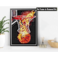 Miniatyrbild 2 av 5: 5D Diamantmålning Kits Basketboll, Diamantkonst Sport DIY by Num