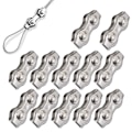 Miniatyrbild 1 av 5: 12 stycken m3 Duplex Wire Rope Clamps, 304 Rostfritt Stål Duplex Wire Ro