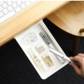 Miniatyrbild 2 av 5: Under Desk Drawer Organizer Slide Out Desk Drawer Attachment Plas