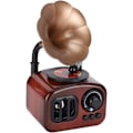 Miniatyrbild 1 av 5: Retro Gramophone Musikbox Miniatyrgrammofon Form Musikbox C
