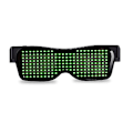 Miniatyrbild 1 av 5: Bluetooth Led Party Glasögon Anpassade Språk ​​USB Laddning Fla