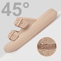 Miniatyrbild 4 av 5: Tofflor Tofflor Inomhus Herr Dam Sandaler Bad Ultra-Mjuka Tjocka