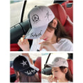 Miniatyrbild 4 av 5: Unisex graffiti basebollkeps, utomhus snapback-hatt för K-pop-pojkar