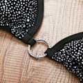 Miniatyrbild 4 av 5: Kvinnors glänsande bikini mikro sexig string tvådelad baddräkt