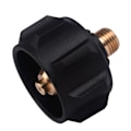 Miniatyrbild 3 av 4: QCC1 Propangasadapter Gasregulator Ventilmontering med mutter och 1/4 tum hane