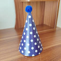 Miniatyrbild 4 av 5: 11 st partyhattar födelsedagskronkonhattar DIY partyhattar med pompompapper min födelsedaghattar för barn vuxna