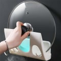 Miniatyrbild 3 av 5: 2 st lockhållare för väggmontering, vertikal lockhållare för väggmontering