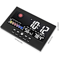 Miniatyrbild 4 av 5: Väderprognos Klocka ABS LED Multifunktionell Färgskärm Tempe