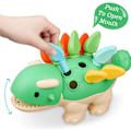 Miniatyrbild 4 av 5: Sensoriska leksaker för bebisar 6 9 12 18 24 månader Finmotorik Inlärning Dino