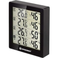 Miniatyrbild 4 av 5: Radioväderstation med extern termohygrometersensor inklusive 3 externa sensorer för att mäta temperaturen