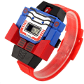 Miniatyrbild 1 av 5: Pojkar Flickor Barn Digital Pu Klocka Transformers Bumblebee
