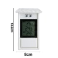 Miniatyrbild 2 av 5: Max Min Digital Termometer för Växthus för Inomhus- eller Utomhusbruk