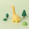 Miniatyrbild 3 av 5: Dinosaur LED nattlampa USB uppladdningsbar dimbar stämningsljus (Ye