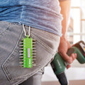 Miniatyrbild 2 av 3: 21 tillbehörssortiment av Fuschia Green skruvmejselbits (med universell