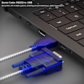 Miniatyrbild 2 av 5: Cisco Konsolkabel Seriell Kabel RJ45 till DB9 och RS232 till USB (2 i 1) För