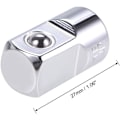 Miniatyrbild 2 av 4: Cr-V stål 1/4 tum hona till 1/2 tum hane reducer hylsadapter