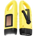 Miniatyrbild 1 av 5: Hand Crank Solar Torch, Emergency Rechargeable Led Torch(1pcs)