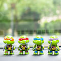 Miniatyrbild 4 av 5: 3 Turtle Actionfigurer, 4-pack Turtle Leksaker Födelsedagspresenter till barn Vänner