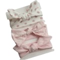 Miniatyrbild 2 av 3: Baby Girl Mjuk bomull båge båge båge båge båge Solid elastiskt pannband