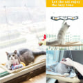 Miniatyrbild 2 av 5: Cat Window Hammock Cat Window Hammock Cat Window Sittsäng med Bu