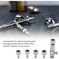 Miniatyrbild 2 av 5: Koppla bort Air Horse Airbrush Adapter Snabbkoppling Set 1/8 tum