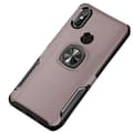 Huawei P20 Lite - Skal med Ringhållare Roséguld
